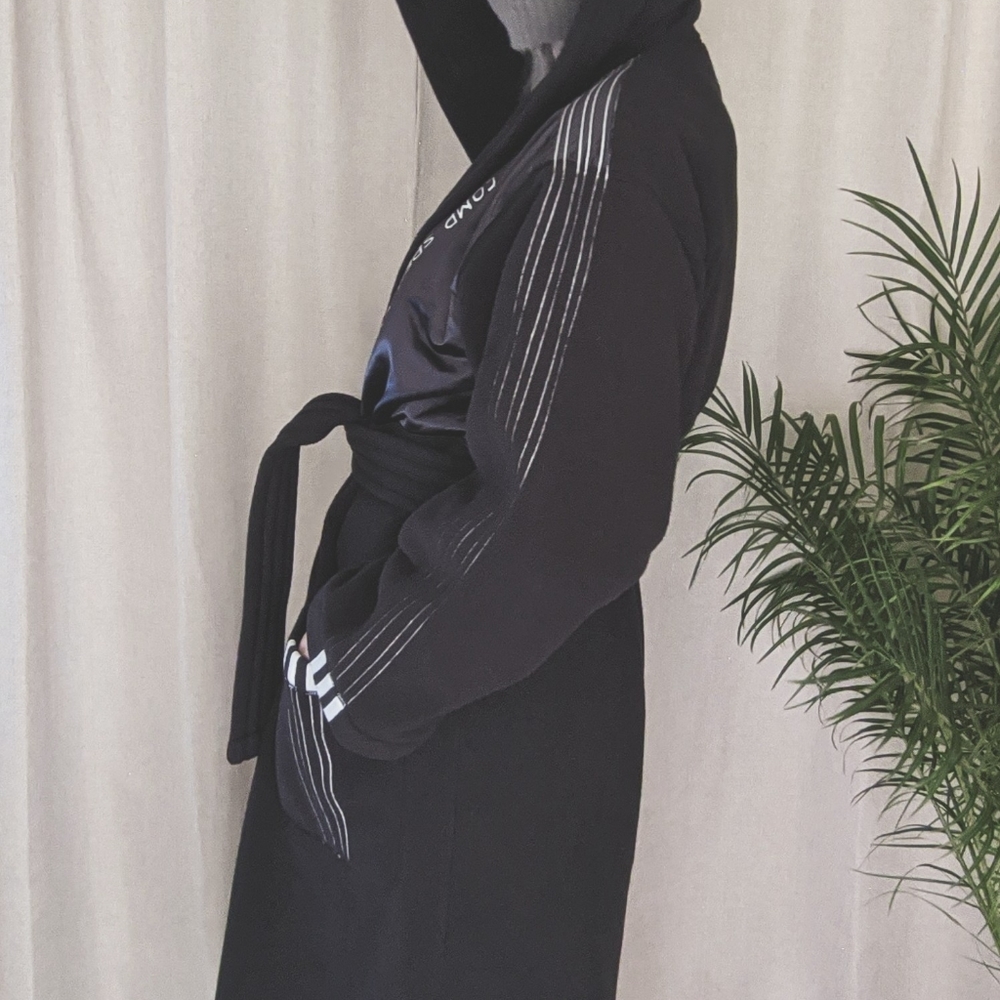 ALEXANDER WANG//ADDIDAS black robe